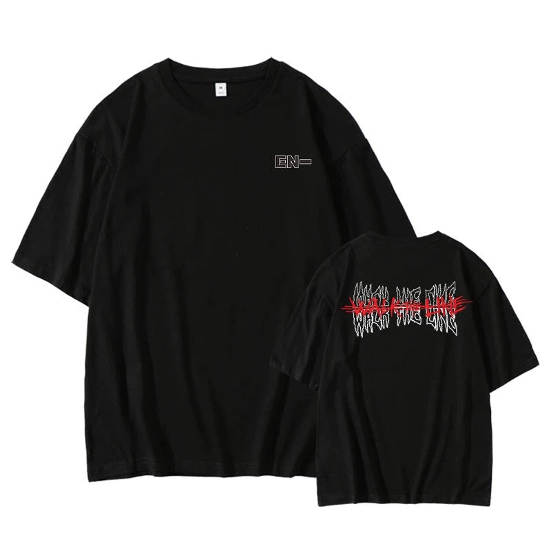 ENHYPEN 2024 World Tour WALK THE LINE T-shirt (Fan-made) – ENHYPEN