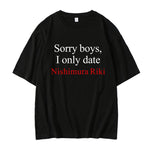 ENHYPEN 'Sorry boys, I only date' T-shirt (Fan-made)