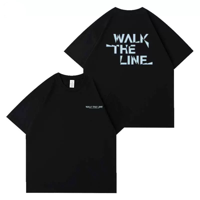 ENHYPEN 2025 World Tour WALK THE LINE T-shirt (Fan-made)