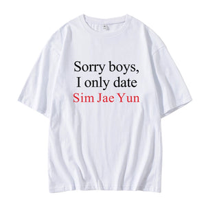 ENHYPEN 'Sorry boys, I only date' T-shirt (Fan-made)