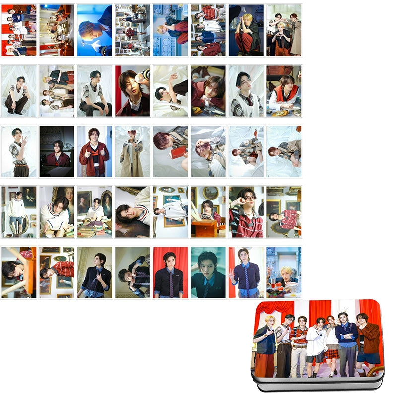 ENHYPEN 'Romance: UNTOLD' LOMO Photo Cards Tin Case Set (40 pcs) (Fan-made) - ENHYPEN Universe