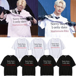 ENHYPEN 'Sorry boys, I only date' T-shirt (Fan-made)