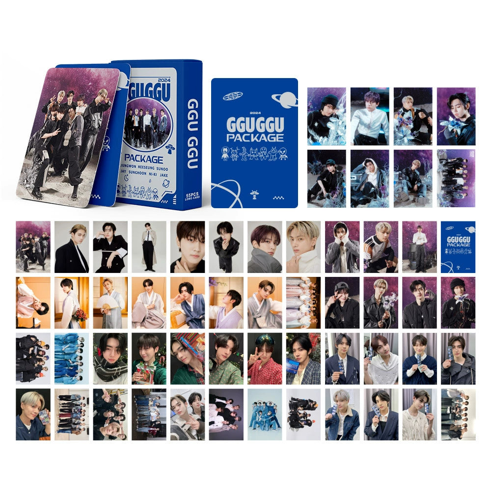 ENHYPEN Assorted Photo Cards Box Set (55 pcs) (Fan-made)