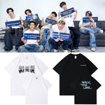 ENHYPEN 2025 World Tour WALK THE LINE T-shirt (Fan-made)