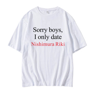 ENHYPEN 'Sorry boys, I only date' T-shirt (Fan-made)