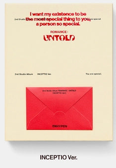 ENHYPEN ROMANCE : UNTOLD Album (INCEPTIO/ARCANUM/CONCESSIO /Engene / Weverse / Vinyl ver.) [Official]