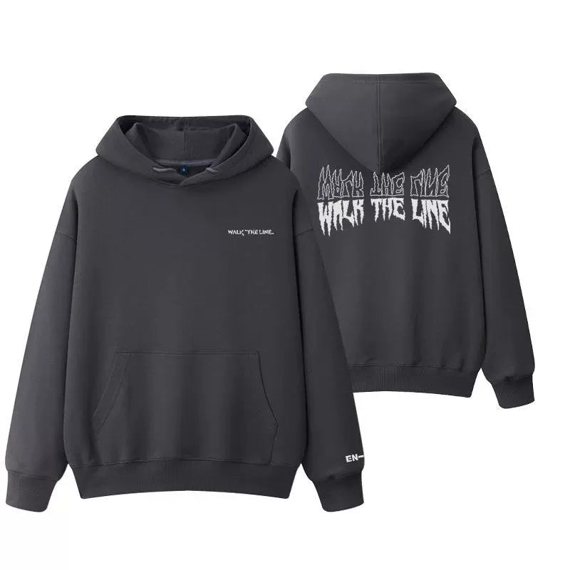 walk the line ENHYPEN ジップアップフーディglobal限定 ENHYPEN 2024 World Tour WALK THE LINE Hoodie (Fan-made