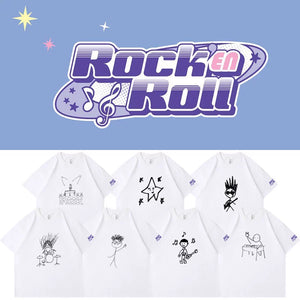 ENHYPEN Rock'EN Roll Graffiti T-shirt (Fan-made)
