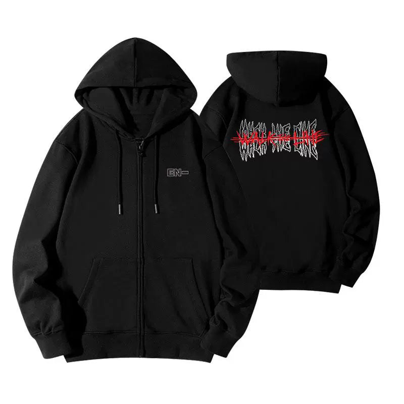 ENHYPEN World Tour WALK THE LINE Hoodie (Fan-made)