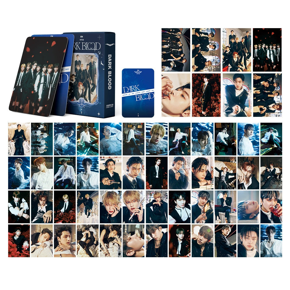 ENHYPEN Assorted Photo Cards Box Set (55 pcs) (Fan-made)