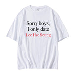 ENHYPEN 'Sorry boys, I only date' T-shirt (Fan-made)