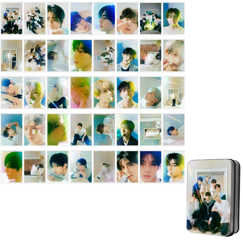 ENHYPEN ORANGE BLOOD LOMO Photo Cards Tin Case Set (40 pcs) (Fan-made)