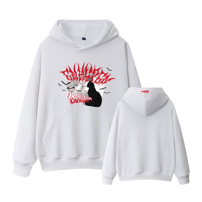 ENHYPEN Orange County California Pop-Up Hoodie/Zippered Hoodie