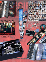 ENHYPEN DESIRE : UNLEASH / ROMANCE : UNTOLD Gift Bundle (Fan-made) | Lanyard, Stickers, Standees, Photocards