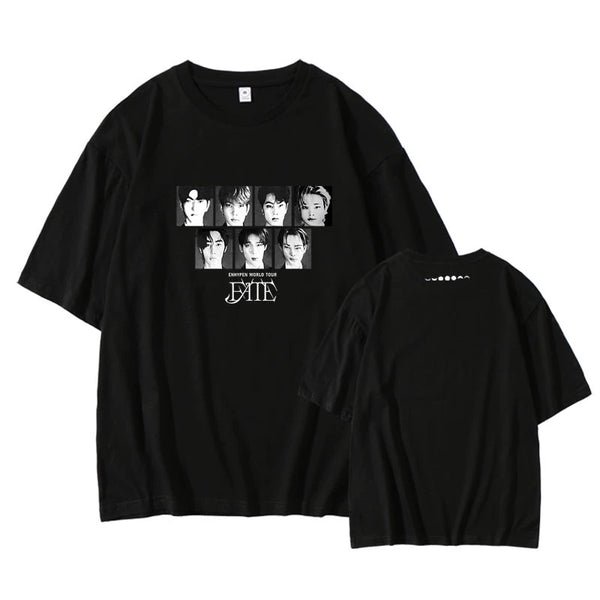 ENHYPEN FATE Tシャツ Lサイズ ENHYPEN World Tour FATE T-shirt (Fan-made) – ENHYPEN Universe