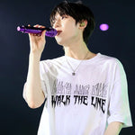 ENHYPEN 2025 World Tour WALK THE LINE T-shirt (Fan-made)
