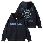 ENHYPEN 2026 World Tour BLOOD SAGA North America Zippered Hoodie (Fan-made)