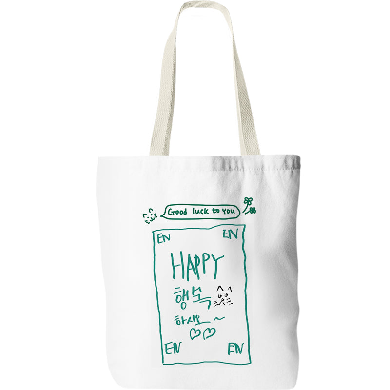 ENHYPEN Doodle Vertical Eco Tote Bag (Fan-made) - ENHYPEN Universe