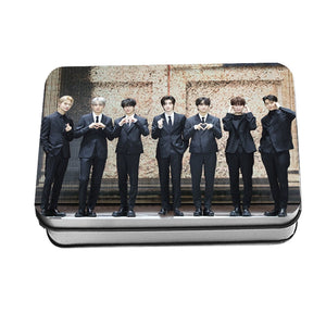 ENHYPEN DARK BLOOD 4th EP Comeback LOMO Photo Card Tin Case Set (40 pcs) (Fan-made)